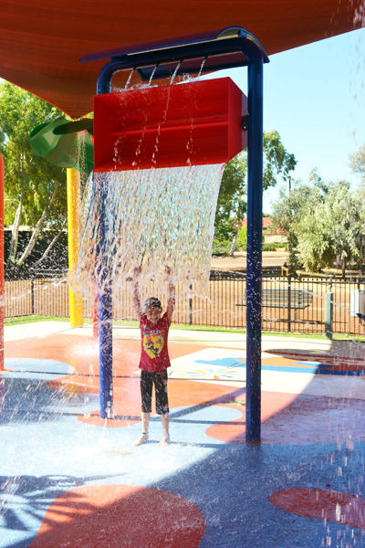 water play sandstone